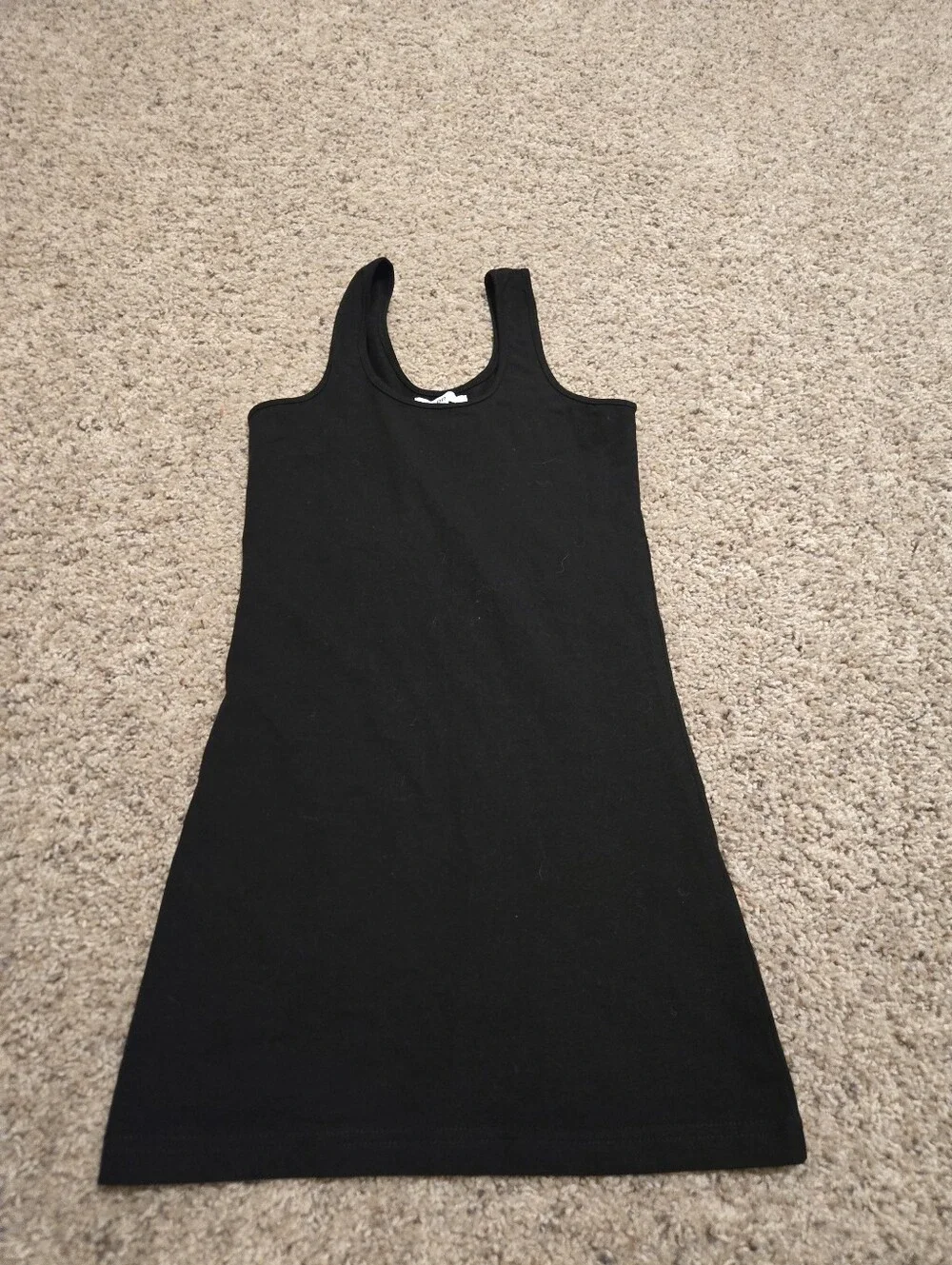 BP Black Racerback Tank Dress - Women